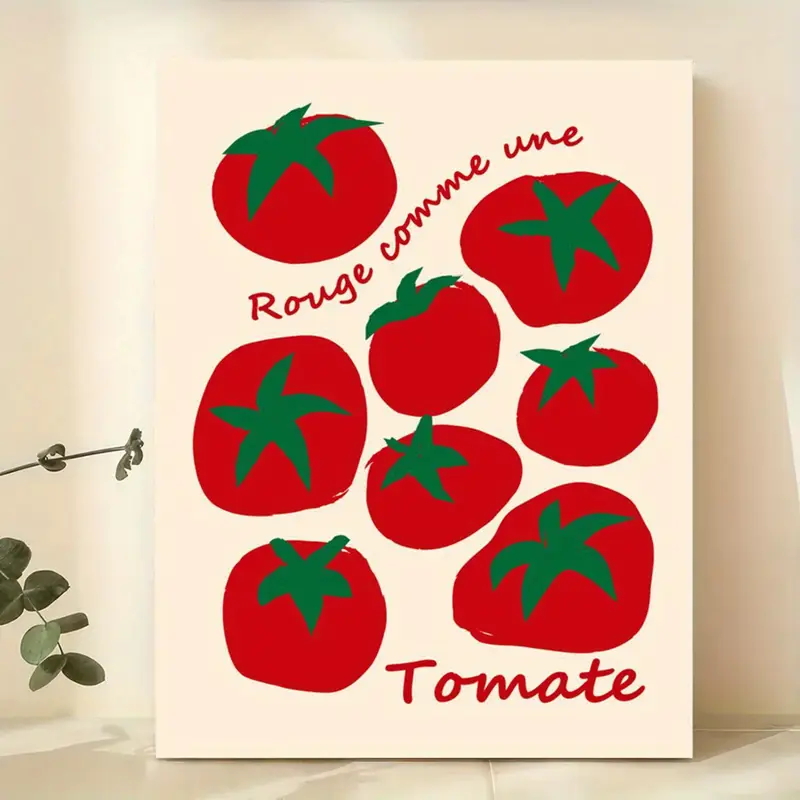 Home Decor On Wall - Moderno colorato pomodori rossi stampe d'arte