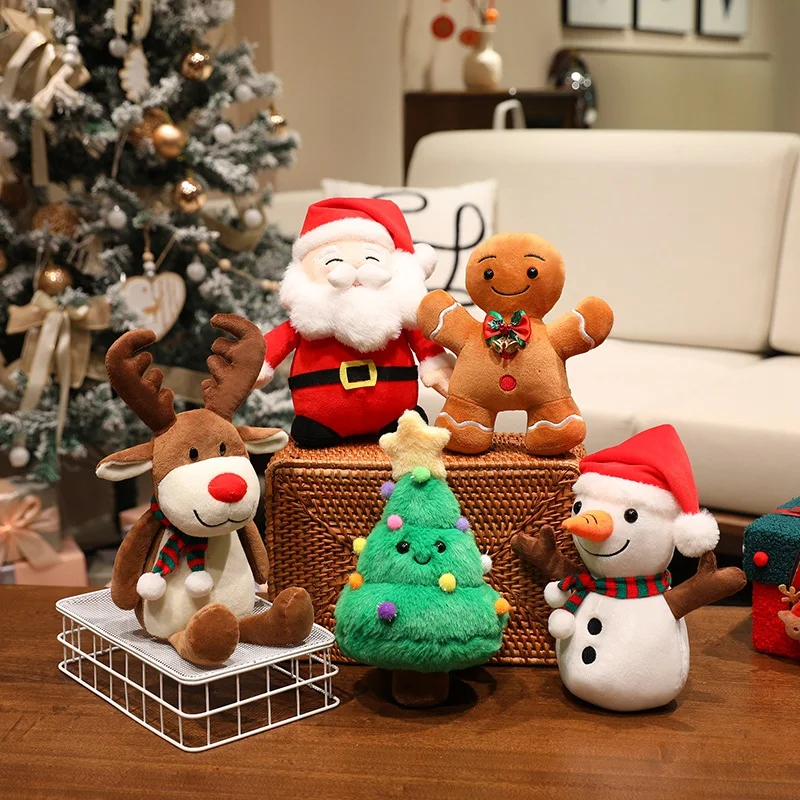 Home Decor Xmas Gifts - Bambola Creativa Serie Natalizia 20-30cm, Omino