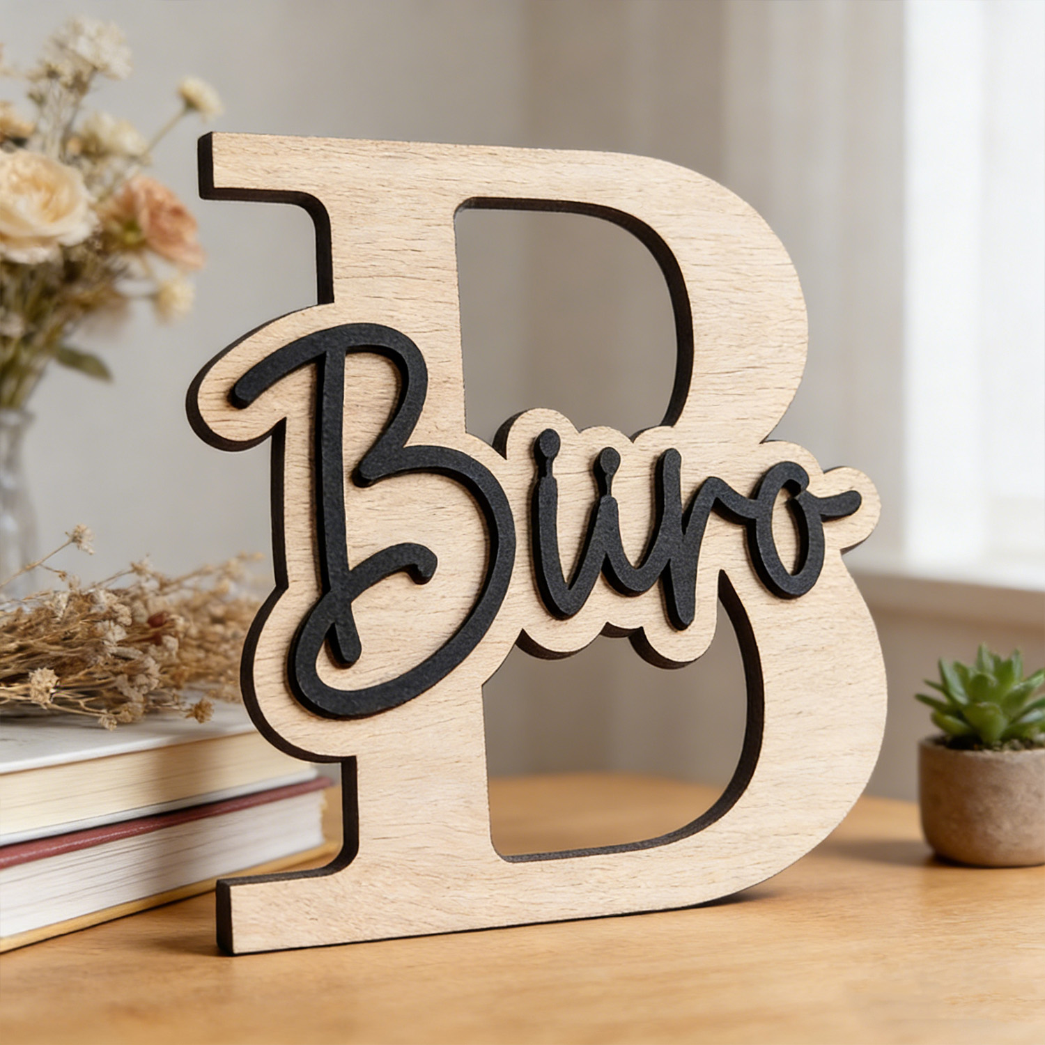 Home Decor For Birthday - 1 targa per porta in legno