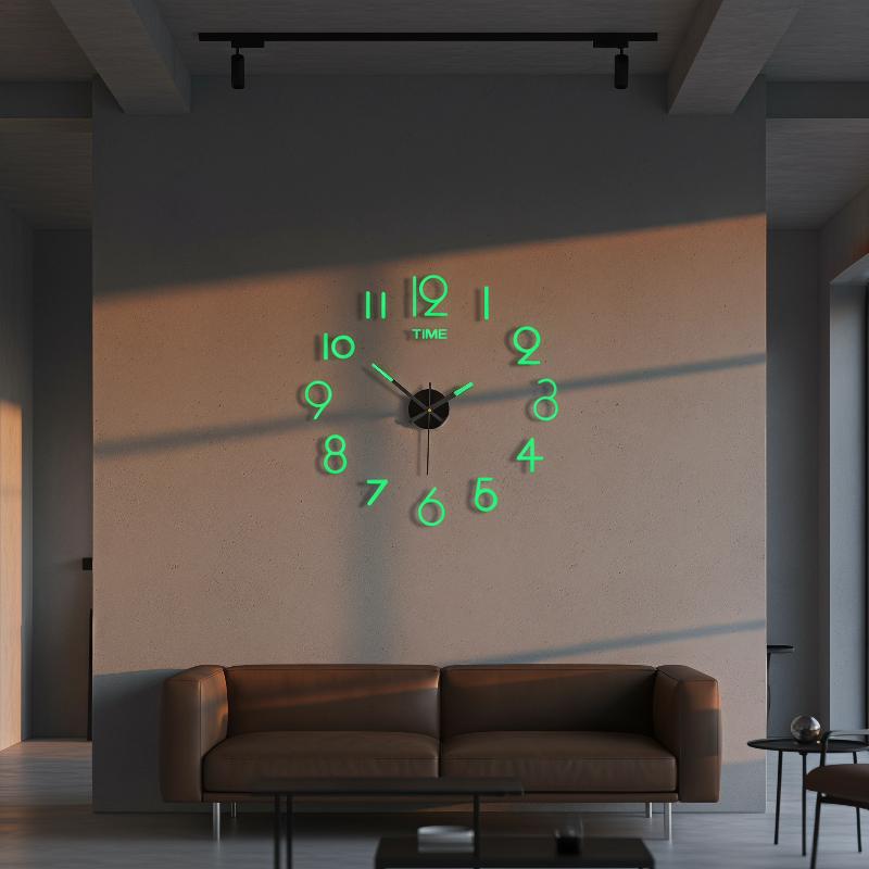 Wall Clock Silent - Orologio da Parete 3D Fai-da-Te in