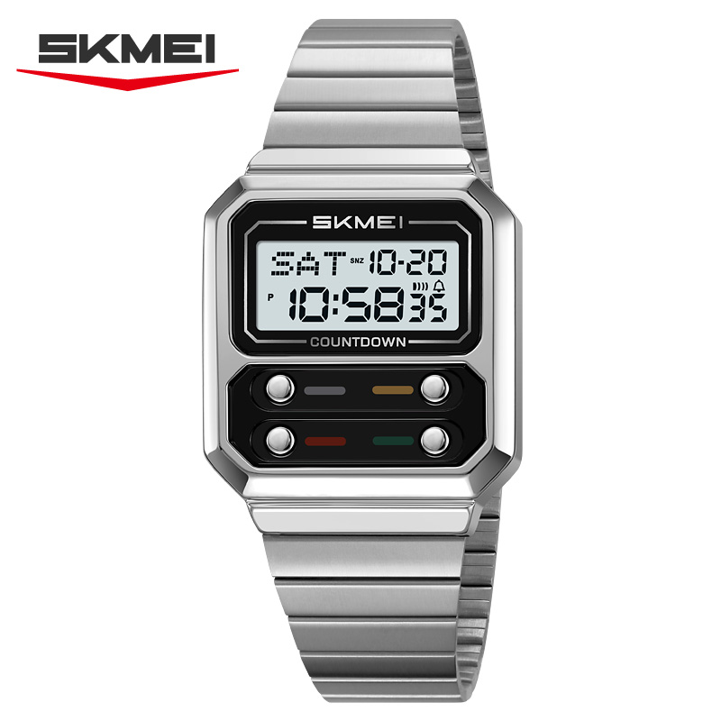 Vintage Alarm Clock - SKMEI 2448 Orologio Digitale Elettronico di
