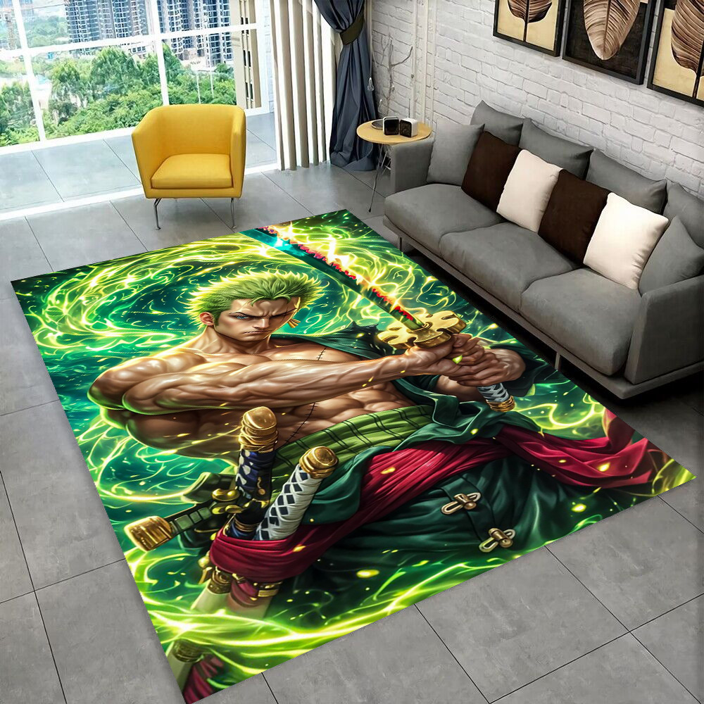 Home Decor Online Free - Tappeto 3D One Piece Cartoon Anime