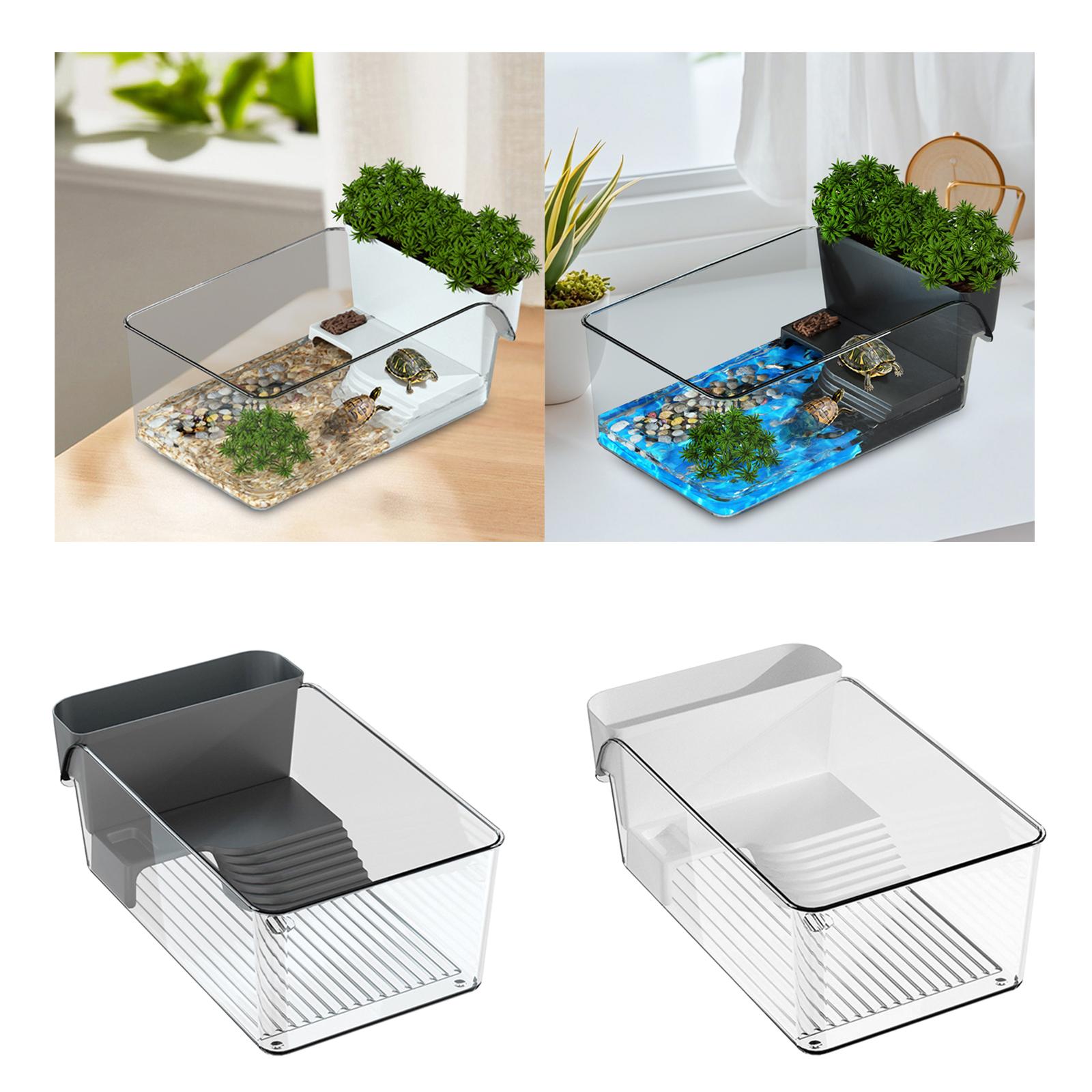 Home Decor Habitat - Piccolo serbatoio per tartarughe, Habitat per