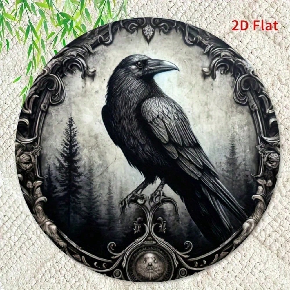 Home Decor Gothic - Decorazione da parete vintage in alluminio