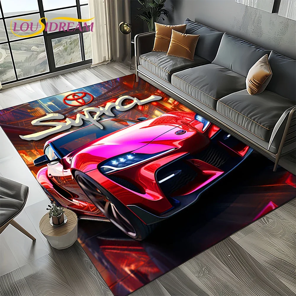 Home Decor Online Free - Tappeto HD Racing Car T-TOYOTA Supra