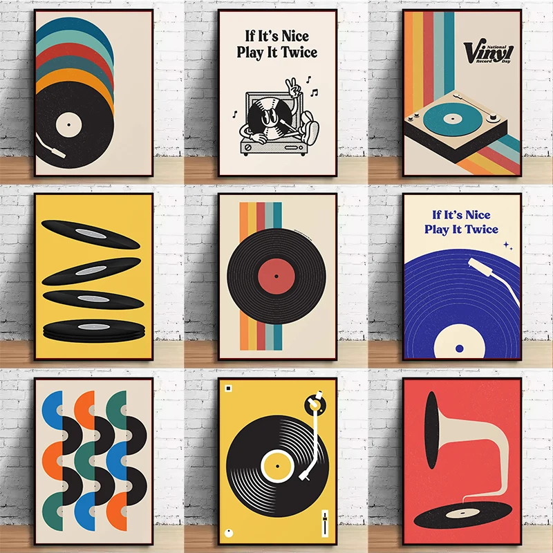 Home Decor Design Interior - Stampa artistica da parete su tela