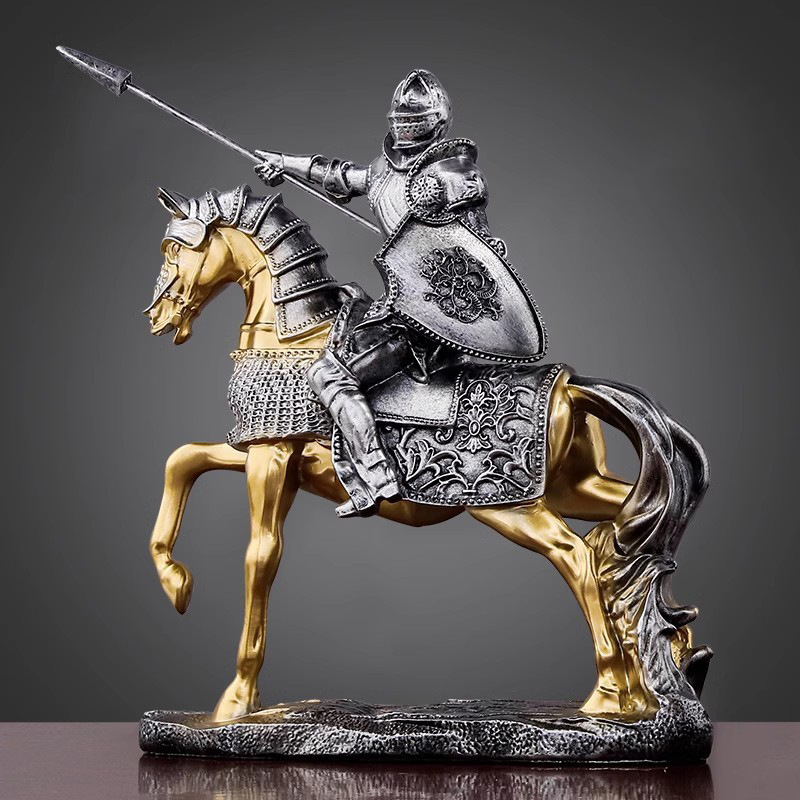 Home Decor Medieval - Decorazioni per la casa Scultura Cavaliere