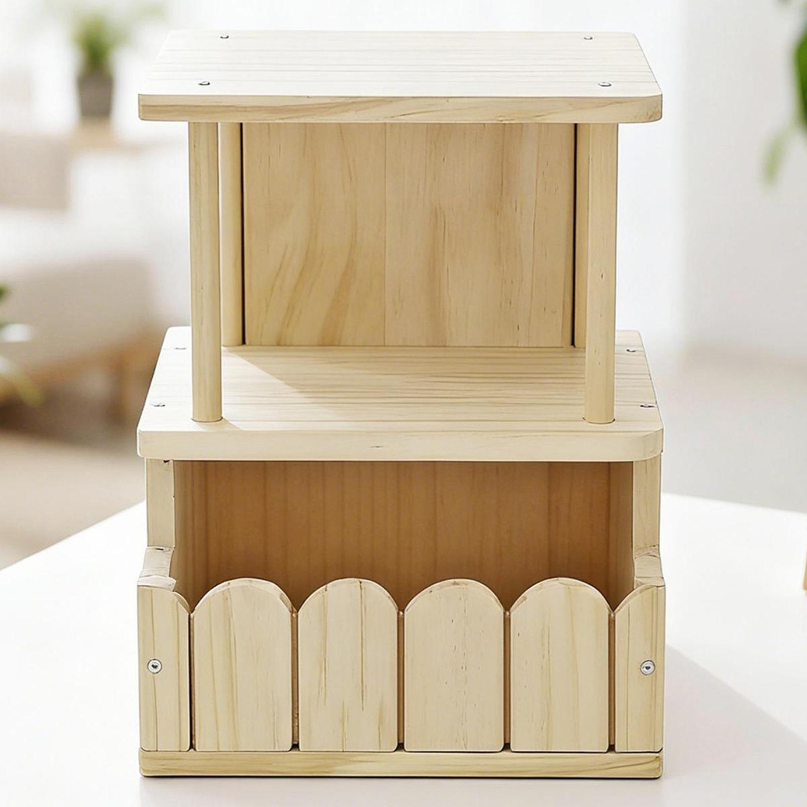 Home Decor Habitat - Casetta in Legno per Chinchilla, Rifugio