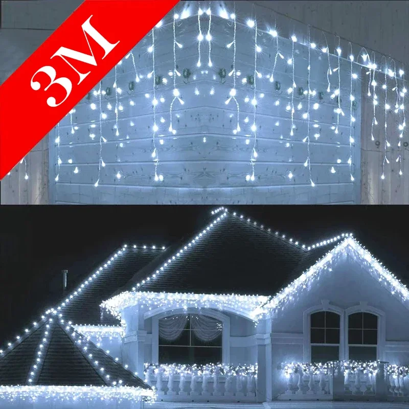 String Curtain Light - Luci natalizie Decorazione esterna Droop Lampada