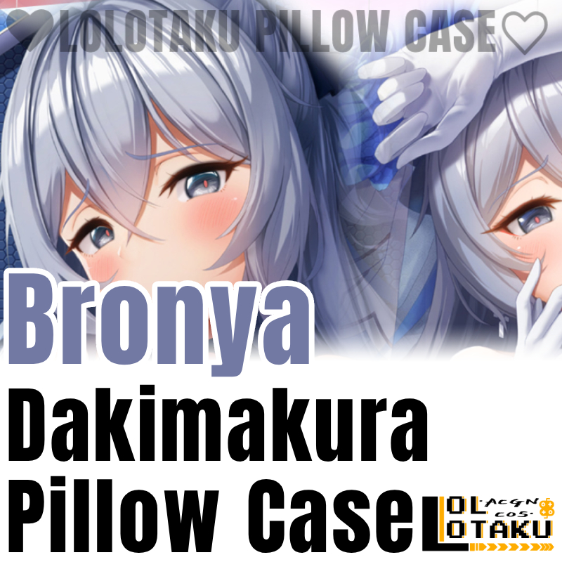 Home Decor Xmas Gifts - Federa per cuscino Dakimakura Bronya Honkai