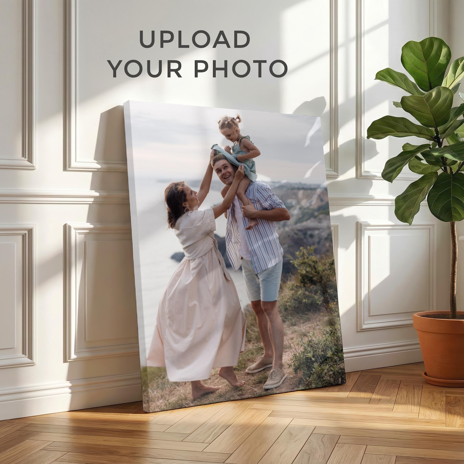 Home Decor For Birthday - Tela Fotografica Personalizzata, Arte Murale Familiare