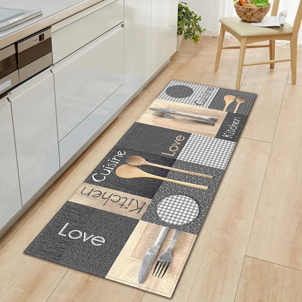 Home Decor Online Free - Tappetino da cucina antiscivolo con motivo