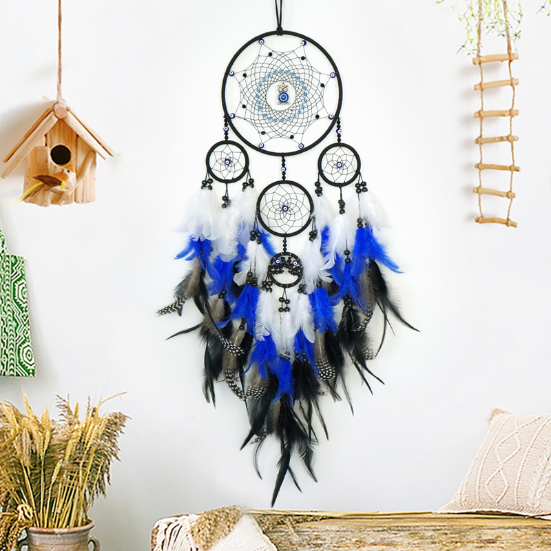 Boho Wind Chimes - Acchiappasogni Boho Decorazione da Parete Campanelli