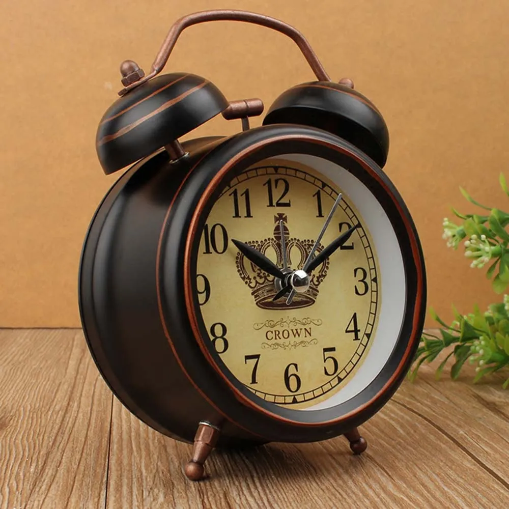 Vintage Alarm Clock - Home Sveglia con luce notturna vintage