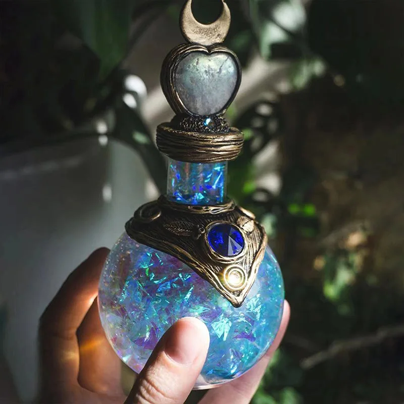 Home Decor Design Ideas - Bottiglia di Pozione Magica Decorativa in