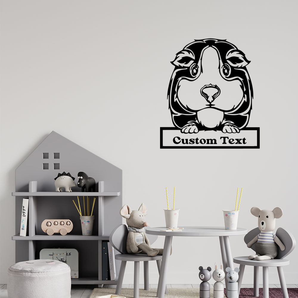 Home Decor Lovely Home - Adesivo Murale Personalizzato con Testo e