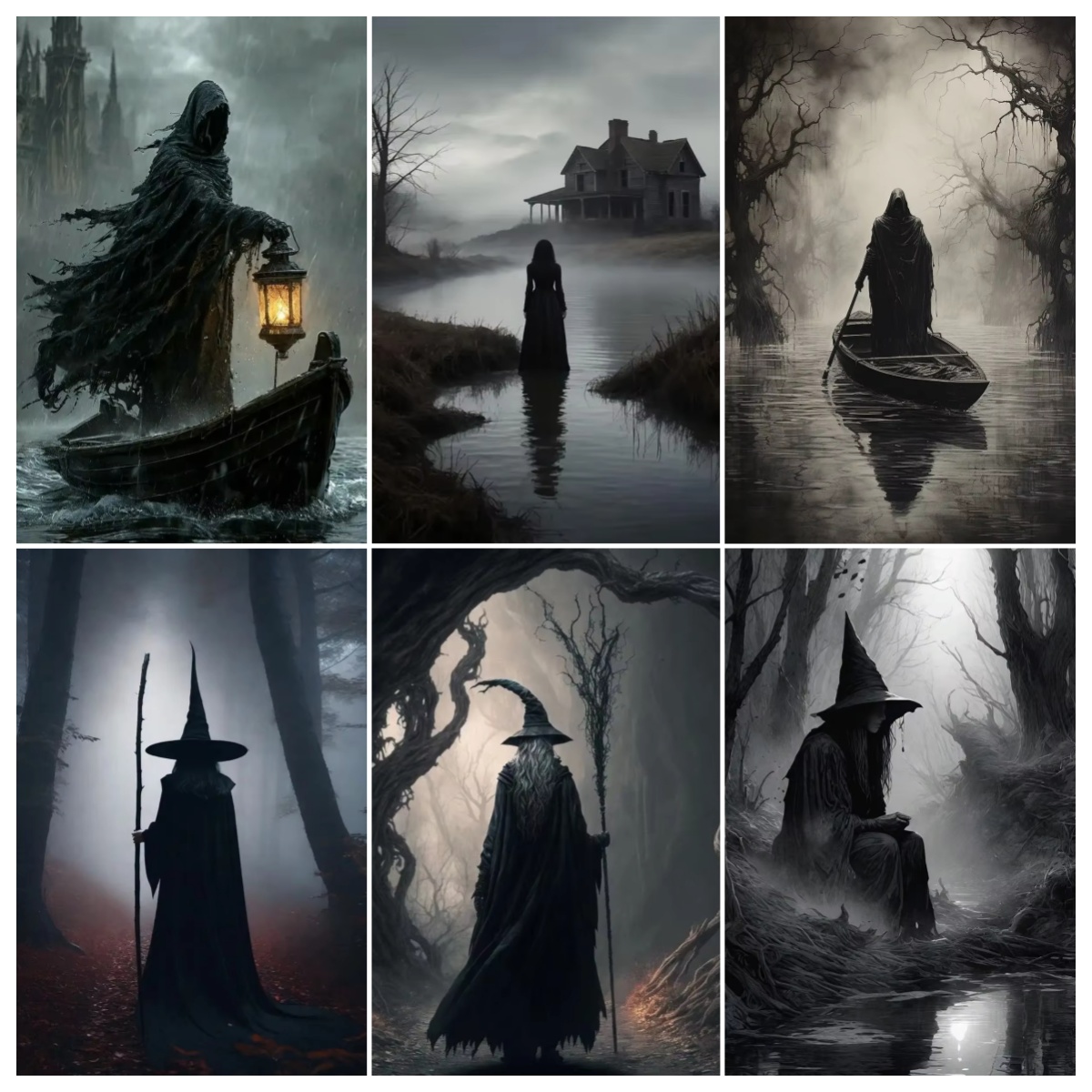 Home Decor Gothic - Poster Artistici Dark Academia con Stampa