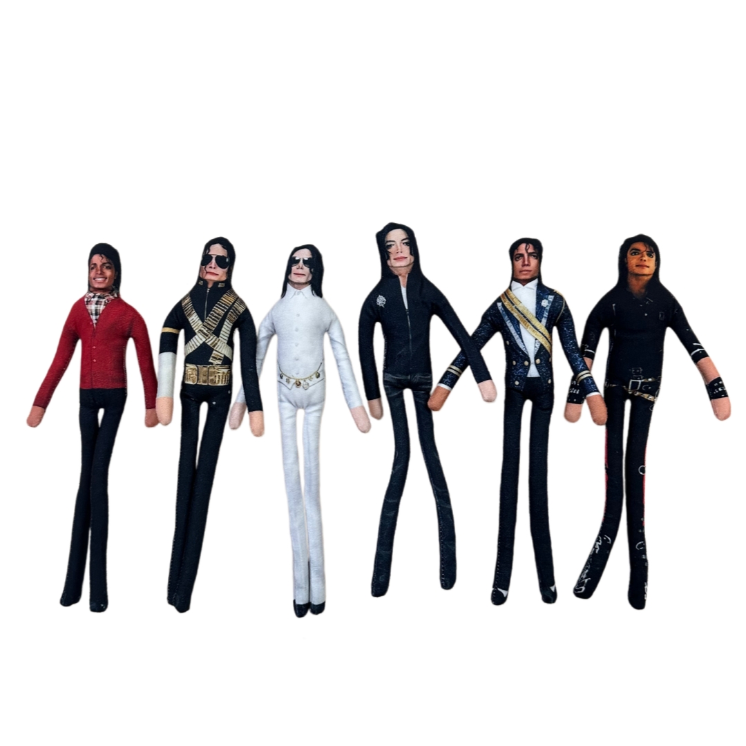 Home Decor Design Interior - 1-6 Pezzi Bambola Peluche Michael Jackson