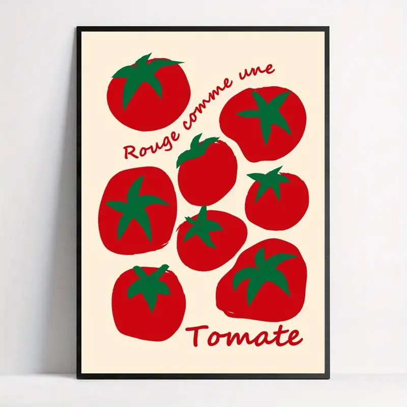 Moderno colorato pomodori ross - Home Decor On Wall recensione e prezzo