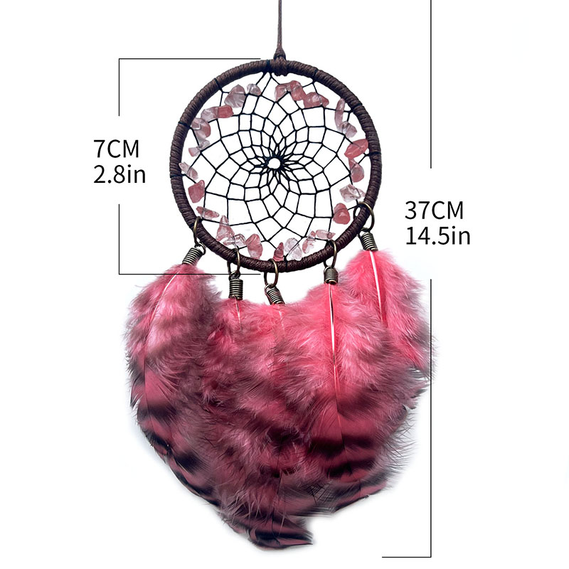 Boho Piume di cristallo Acchia - Boho Wind Chimes recensione e prezzo