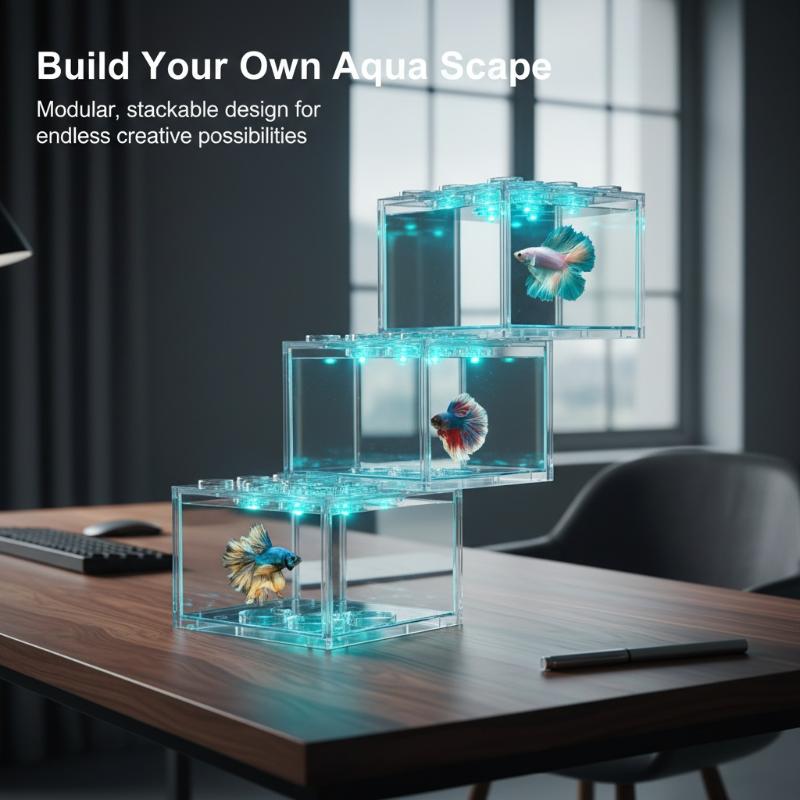 Acquario Mini Impilabile in Ac - Home Decor Habitat recensione e prezzo