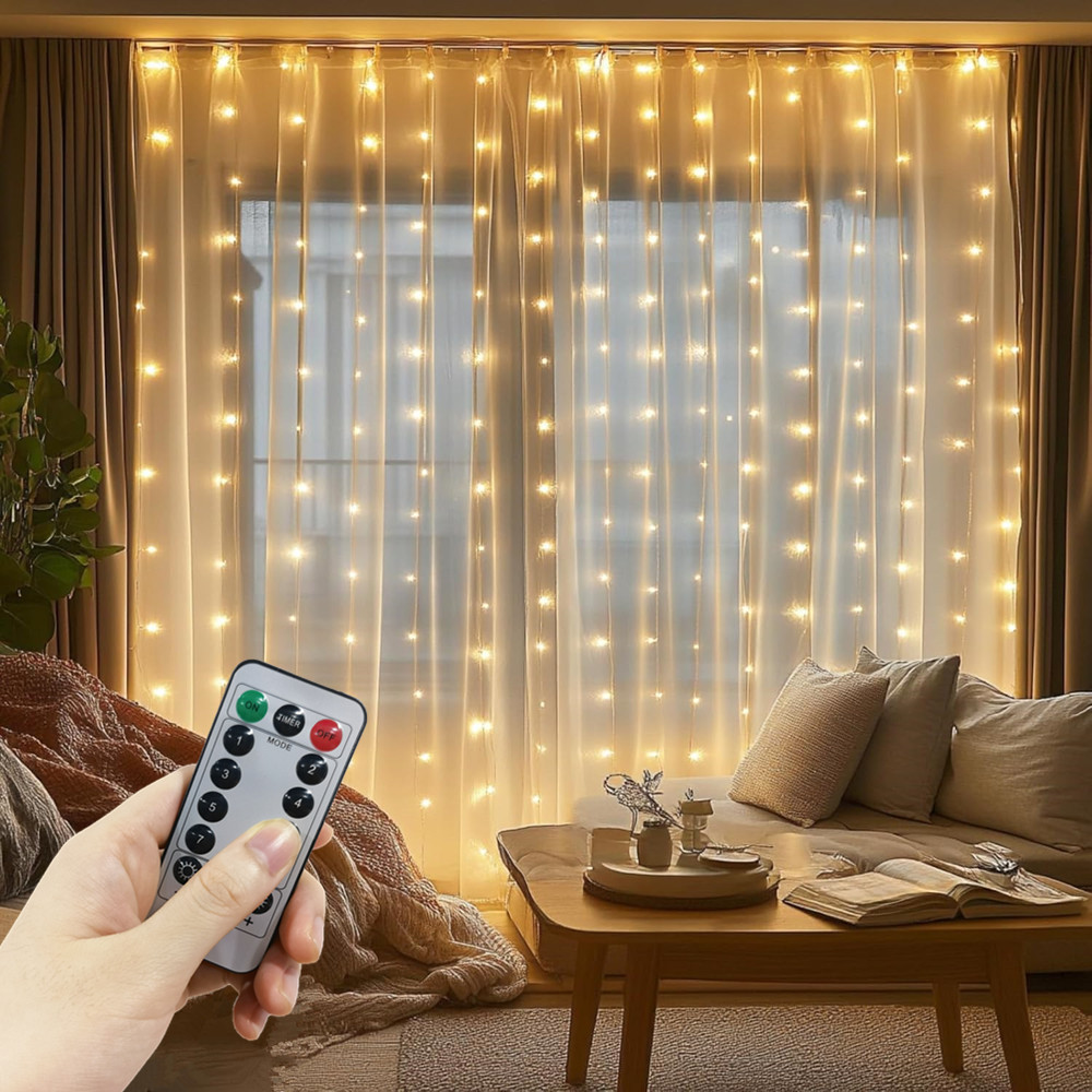 Luci Fatate 3/4/6m con 8 Modal - String Curtain Light recensione e prezzo