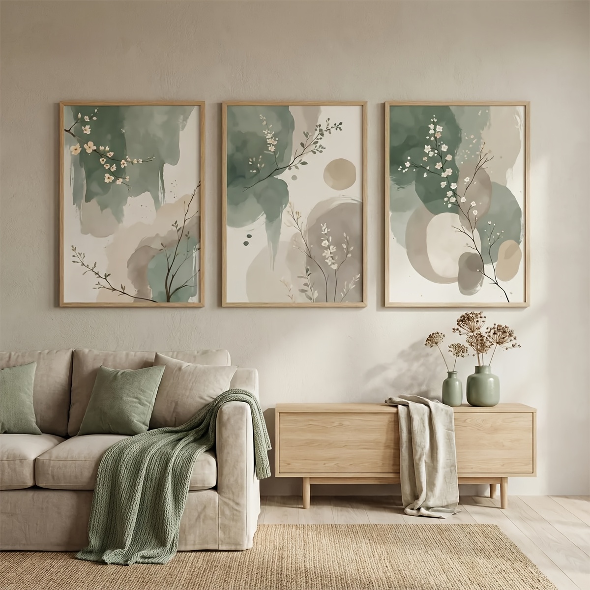 Set di 3 Quadri su Tela in Sti - Home Decor Design Interior recensione e prezzo