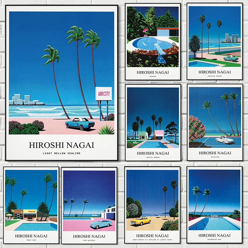 Stampa su Tela Vintage Nagai H - Home Decor Japanese recensione e prezzo