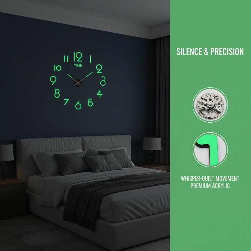 Orologio da Parete 3D Fai-da-T - Wall Clock Silent recensione e prezzo