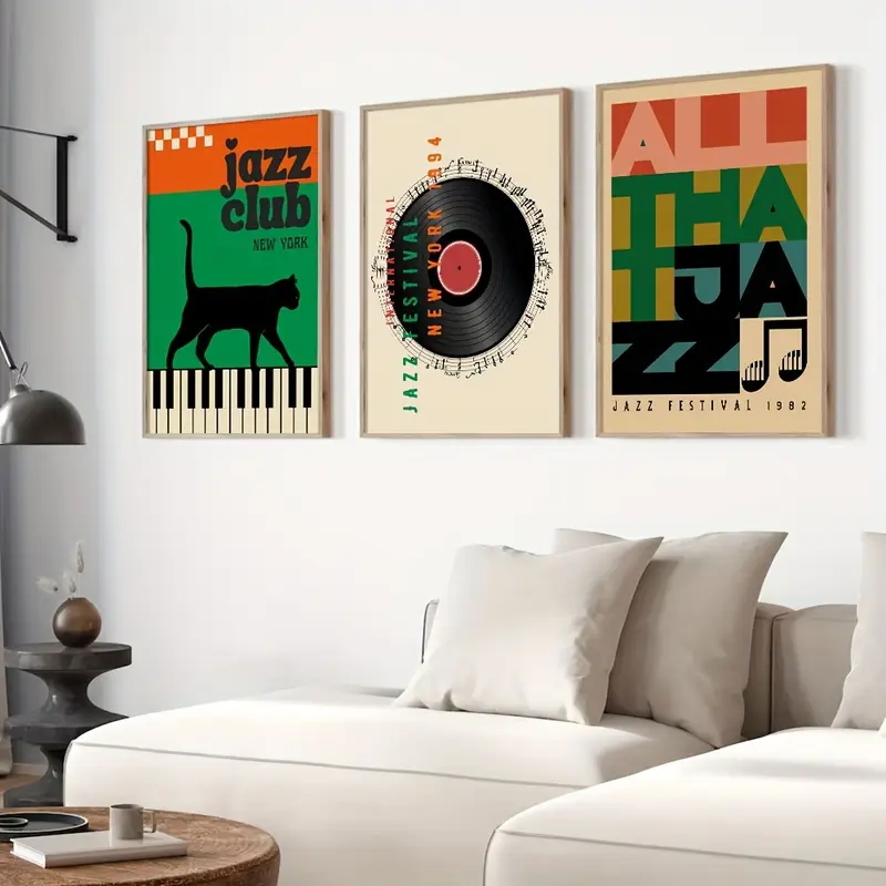 Set di 3 Poster Retrò di Music - Home Decor Medieval recensione e prezzo