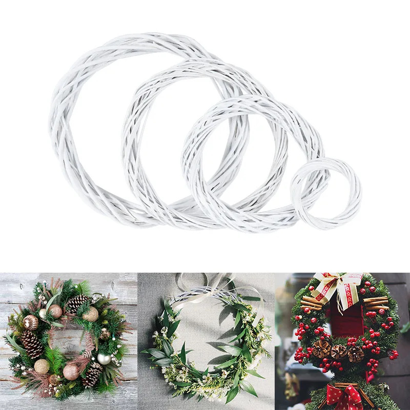 15-30cm anello di ghirlanda di - Home Decor Xmas Gifts recensione e prezzo