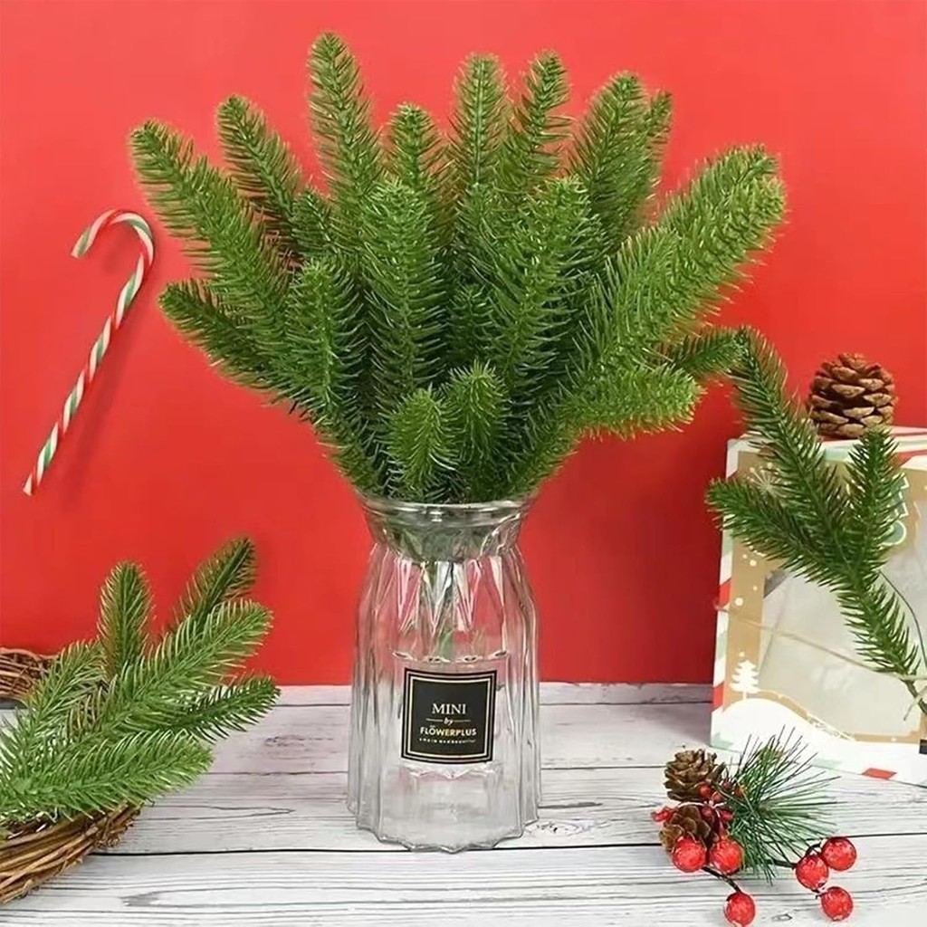 20 pezzi di aghi di pino artif - Home Decor Xmas Gifts recensione e prezzo