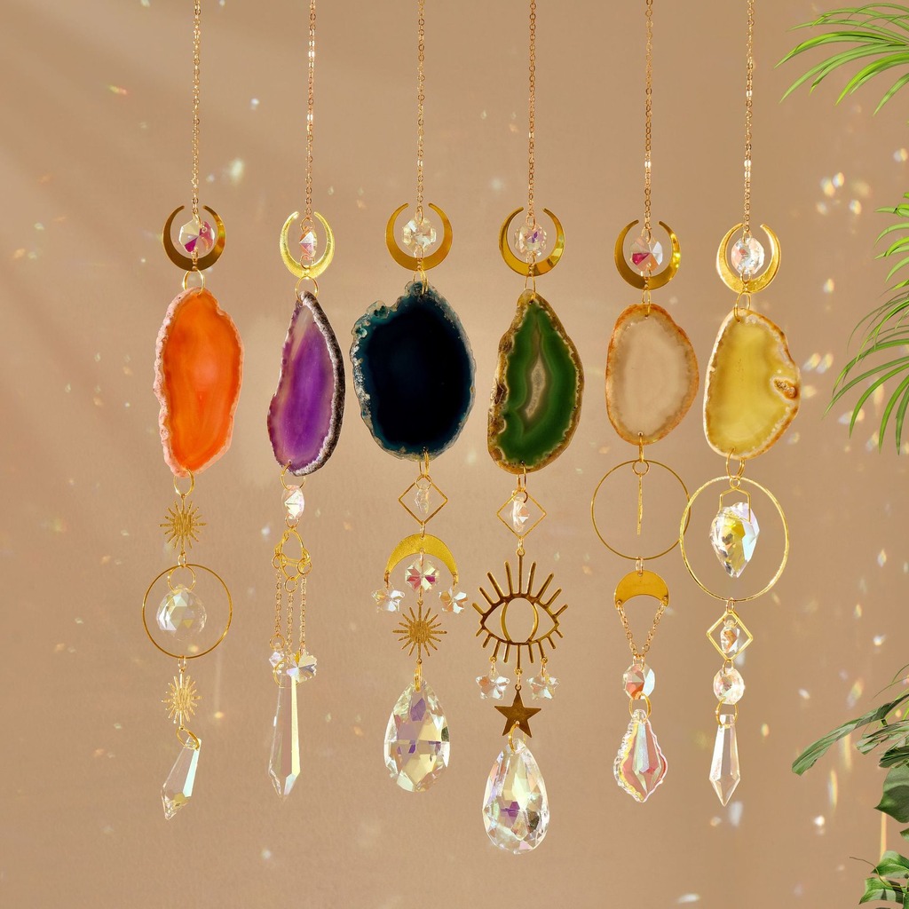 Acchiappasole in Agata, Acchia - Boho Wind Chimes recensione e prezzo