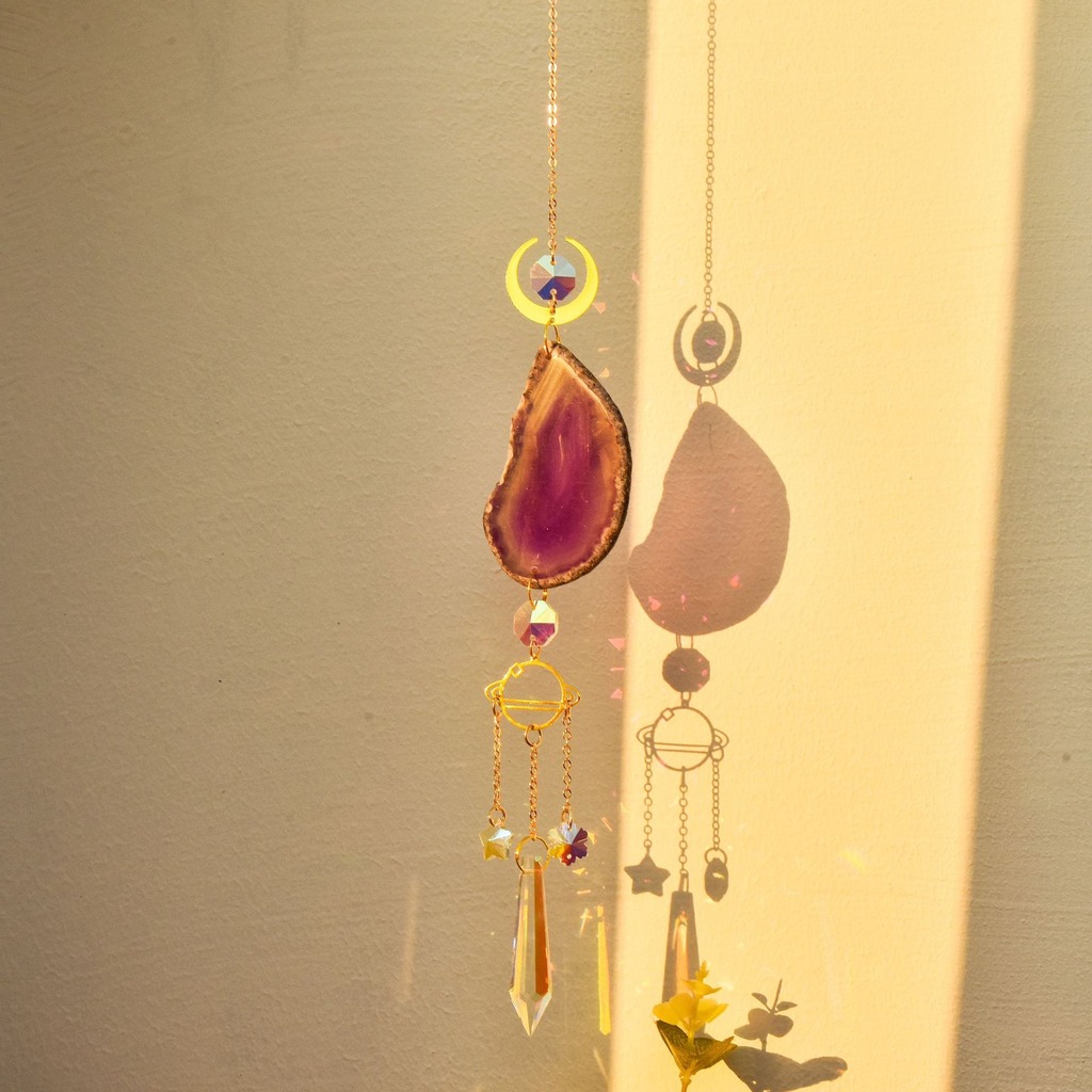 Acchiappasole in Agata, Acchia - Boho Wind Chimes recensione e prezzo