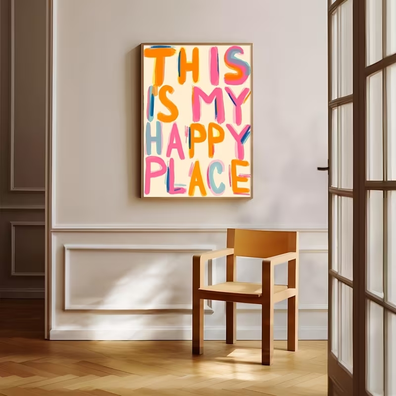 Stampa artistica moderna su te - Home Decor On Wall recensione e prezzo