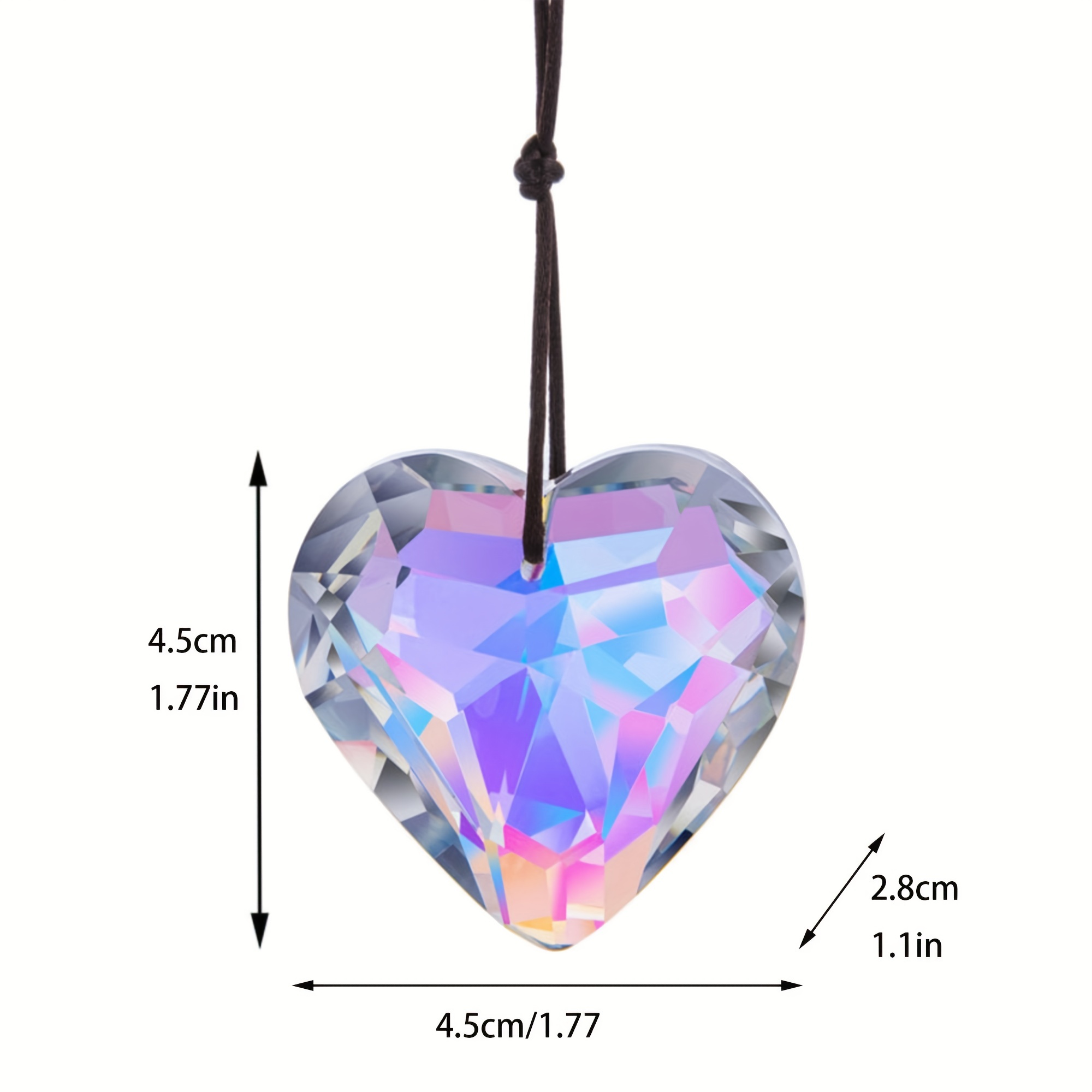 1pc cristallo pesca prisma pen - Crystal Sun Catcher recensione e prezzo