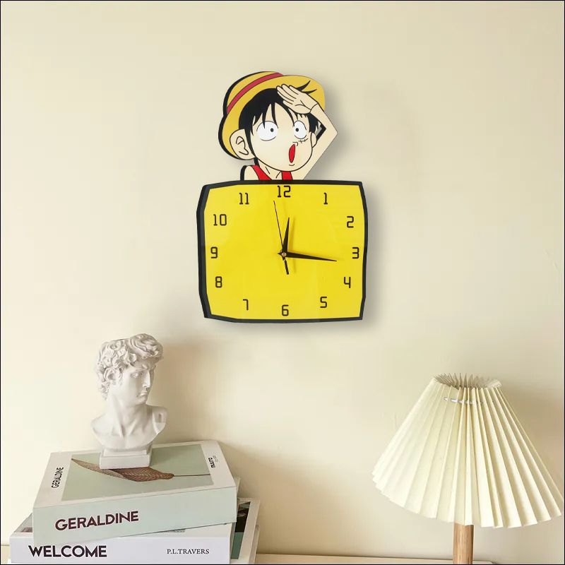 Scimmia·D·Luffy carino dolce p - Wall Clock Silent recensione e prezzo