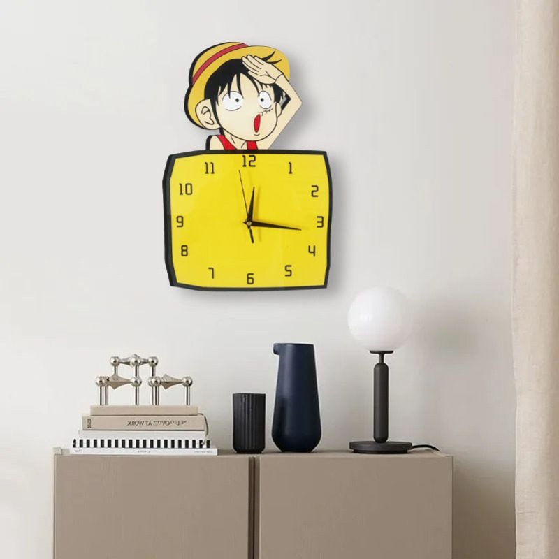 Scimmia·D·Luffy carino dolce p - Wall Clock Silent recensione e prezzo