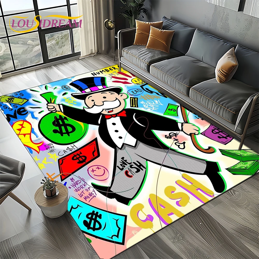Tappeto 3D a Tema Monopoly con - Home Decor Online Free recensione e prezzo