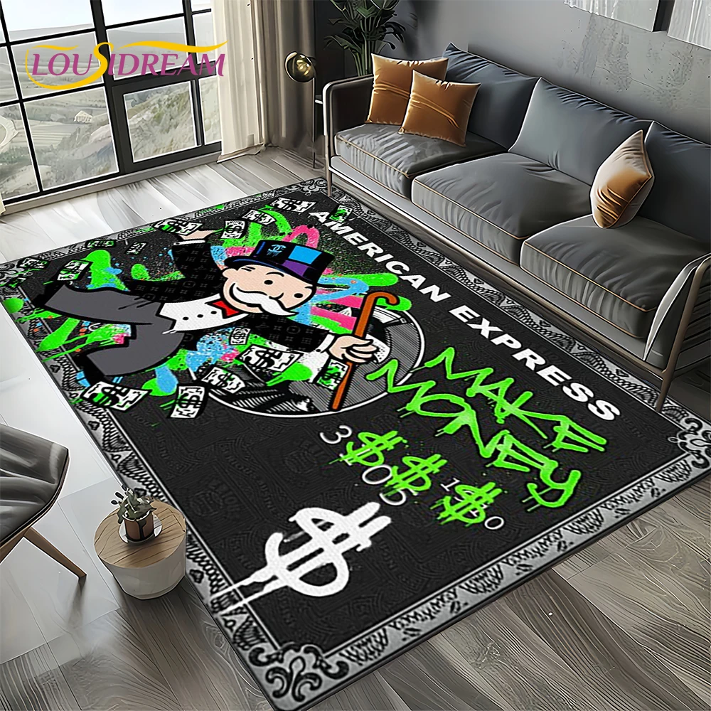 Tappeto 3D a Tema Monopoly con - Home Decor Online Free recensione e prezzo