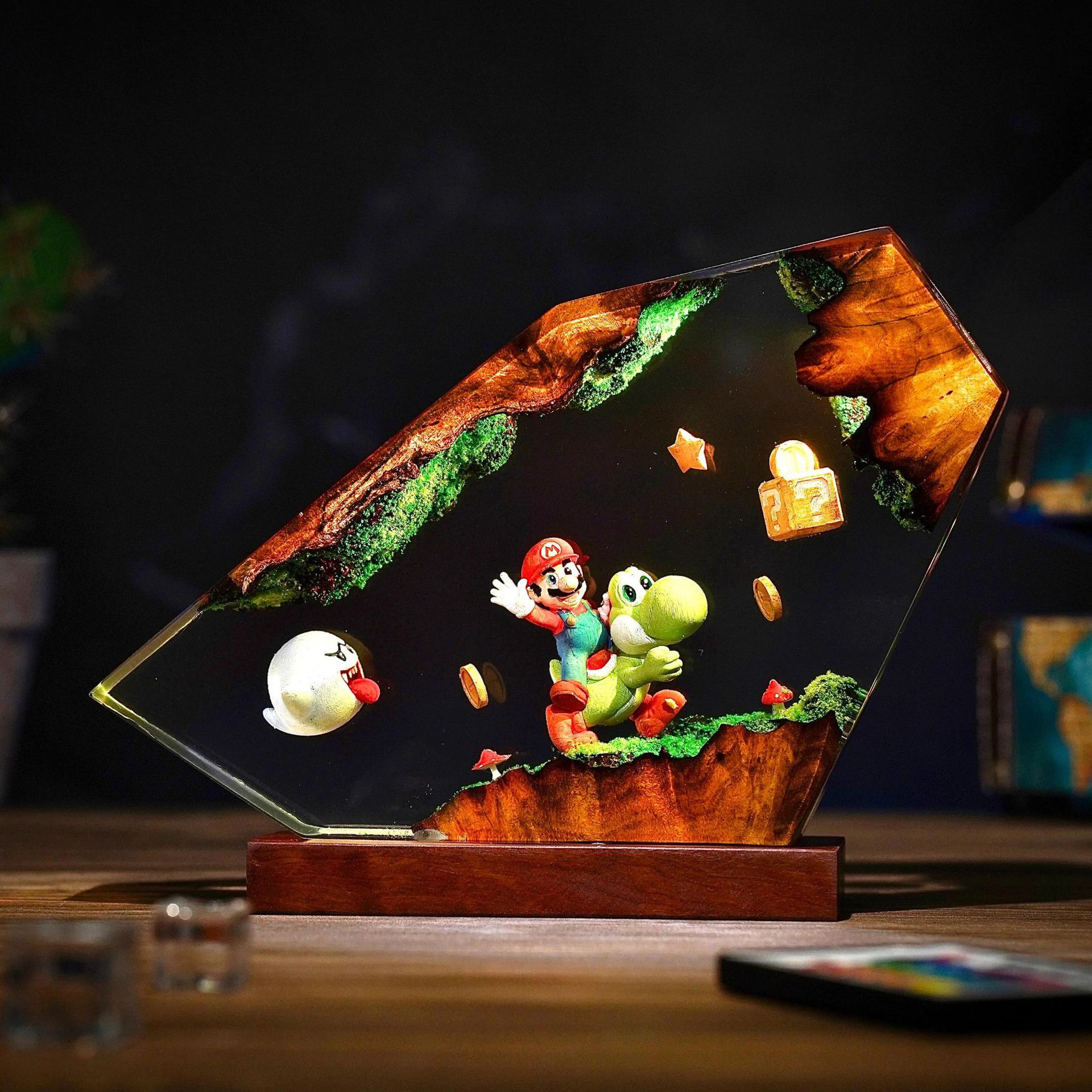 Lampada da Tavolo in Resina, L - Home Decor Resin recensione e prezzo