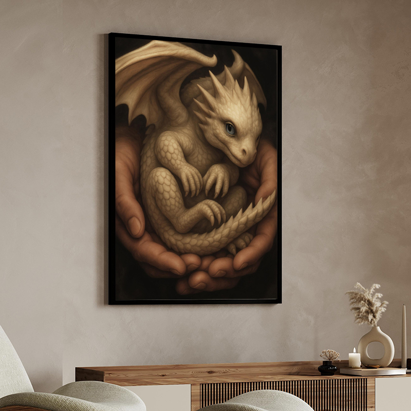 Dipinto su Tela Drago Fantasti - Home Decor Gothic recensione e prezzo