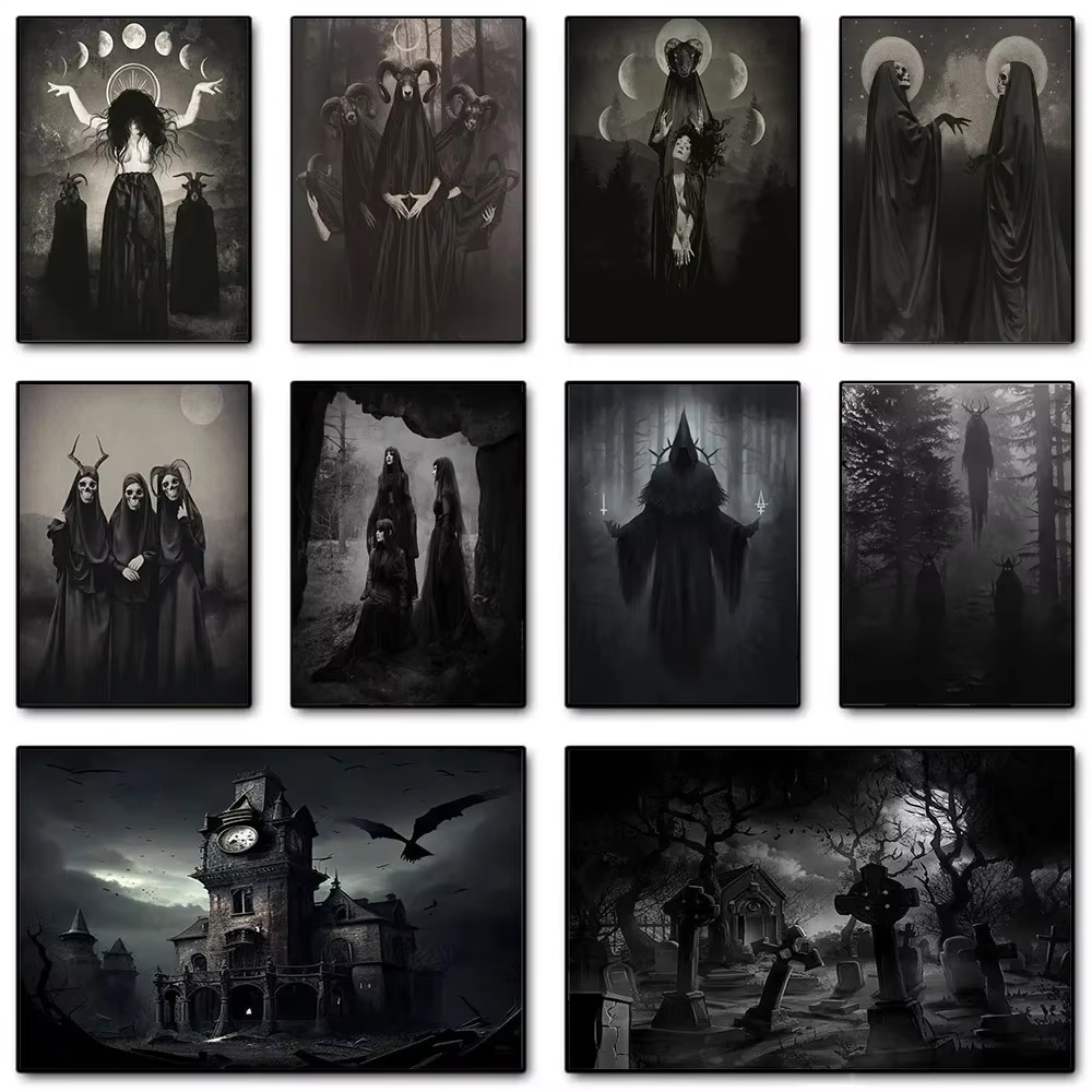AA Dark Academia Art Black Dea - Home Decor Gothic recensione e prezzo