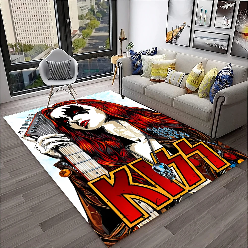Tappeto retrò KISS Rock Band p - Home Decor Online Free recensione e prezzo