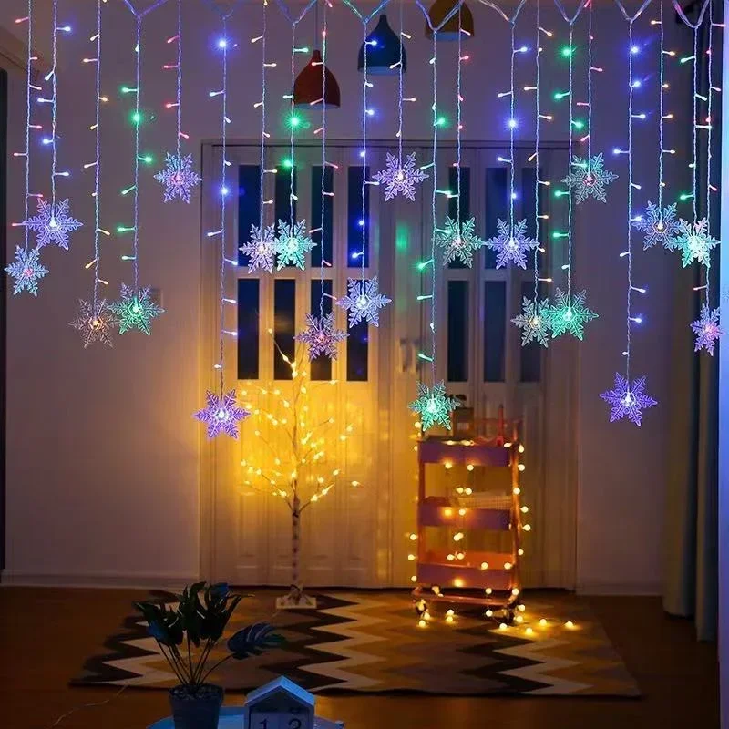4M 96Led Decorazioni per la ca - String Curtain Light recensione e prezzo