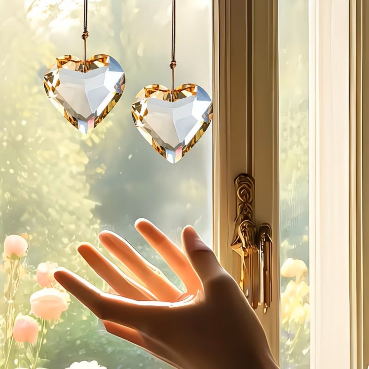 1 ciondolo a forma di cuore da - Crystal Sun Catcher recensione e prezzo