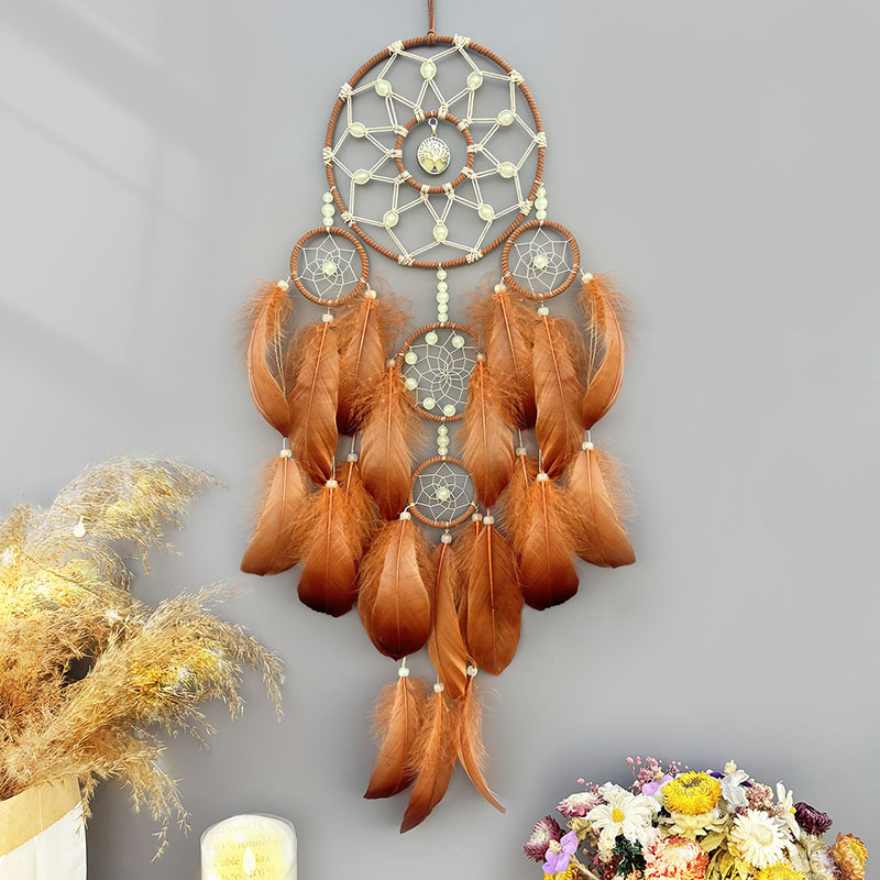 Boho Dream Catcher Piume intre - Boho Wind Chimes recensione e prezzo
