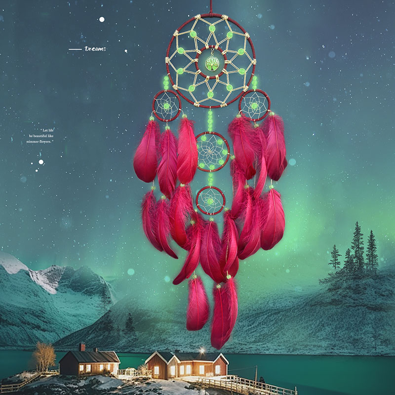 Boho Dream Catcher Piume intre - Boho Wind Chimes recensione e prezzo