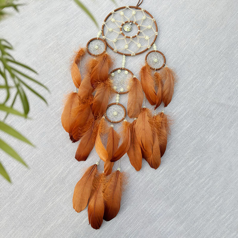 Boho Dream Catcher Piume intre - Boho Wind Chimes recensione e prezzo