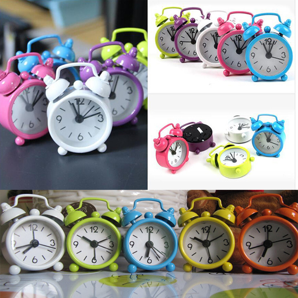 Creativo carino mini metallo p - Vintage Alarm Clock recensione e prezzo